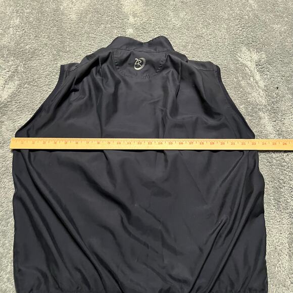 Zero Restriction Golf Full Zip Vest Mens Medium Blue Bull Performance - Picture 5 of 8